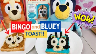 🍞🧡 BINGO and BLUEY TOAST 💙🍞 | Bluey DIY | Disney Jr | ABC Kids