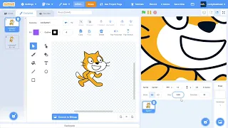 How to make infinte size on Scratch! Scratch hack