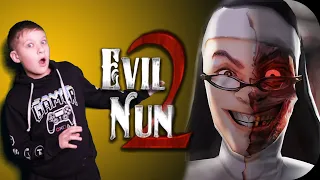 Монахиня 2 👿 Прохождение Evil Nun 2 👿 Плохая концовка