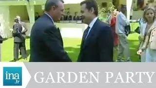 Garden party: Jacques Chirac à Sarkozy "le patron c'est moi !" - Archive vidéo INA