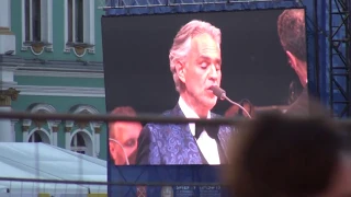 'O Sole Mio - Andrea Bocelli in St. Petersburg / Андреа Бочелли Санкт-Петербурге "О соле мио"