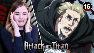 My Heart Is Breaking! 😢 - Attack On Titan S3 Episode 16 Reaction