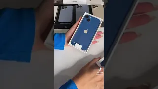 iphone 13 unboxing 📱💙📦