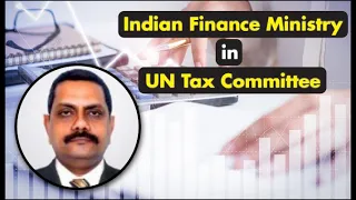 Un Tax committee selected Indian finance minister as one of 25 global tax experts.