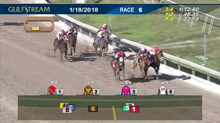 Gulfstream Park Race 6 | January 18, 2018