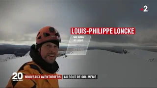 Nouveaux Explorateurs - France2 JT 20h00 - Louis-Philippe Loncke