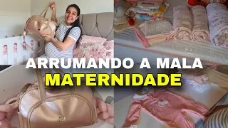 MALA MATERNIDADE DA BEBÊ ❤️ | ARRUMANDO, O QUE VOU LEVAR, BÁSICO 2024