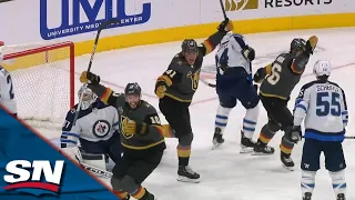 Golden Knights Score With 8 Seconds Left In Game To Force Overtime Against Jets