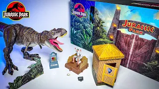 New T-REX! Jurassic Park Outhouse Chaos Set unboxing and reviewing