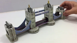 DIY Miniature Tower Bridge ~ Ling Le Si 3D Puzzle