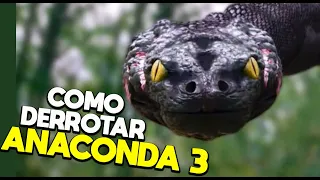 Como Derrotar as COBRAS GRÁFICO PS2 em ANACONDA 3!