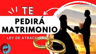 🤍MEDITACIÓN muy FUERTE para que NO DEJE de PENSAR en TI y 🤍te PROPONGA MATRIMONIO 🏳️ Atrae el AMOR