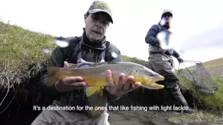 Flyfishing for Brook Trout in South Patagonia by Solid Adventures