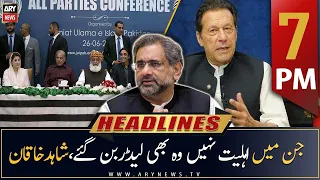 ARY News Headlines | 7 PM | 29th April 2023