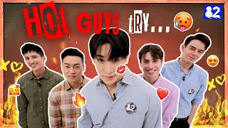 Tongue Twister with Handsome Guys From All Around the World 🌎  | Hot Guys Try Tongue Twister | WONHO