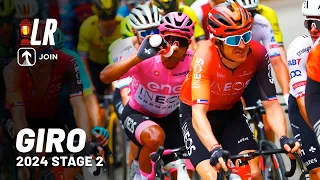 INEOS' Tactical Disasterclass | Giro d'Italia 2024 Stage 2 | Lanterne Rouge x JOIN Cycling