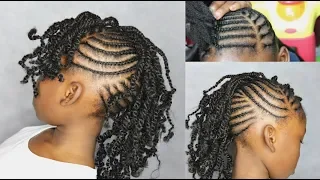 KIDS CORNROW HAIRSTYLE