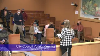 Prescott City Council Voting Meeting - March 23, 2021
