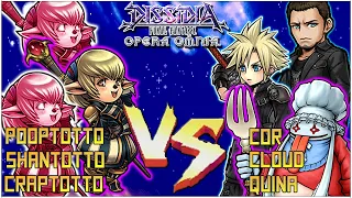 [DFFOO JP] Shantotto's IW | Cor, Cloud, Quina