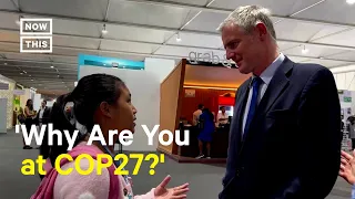 Young Climate Activist Calls Out UK Minister at COP27