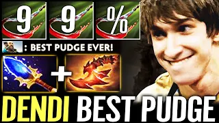 🔥 DENDI Pudge Never Disappoints Us — 99% Legend Hook Aghanim + Overwhelming Blink Offlane Dota 2 Pro