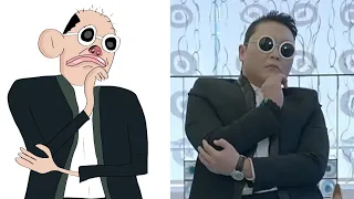 PSY - Gentleman drawing meme