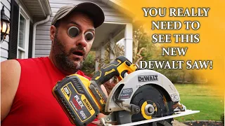We Need To Talk About This New Dewalt Flexvolt Advantage Circular Saw! YOU WILL NOT BELIEVE THIS!