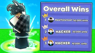 I Hacked The HIGHEST WINS PLAYER in Roblox Bedwars..