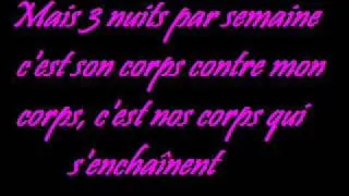 3 nuits par semaine (paroles)