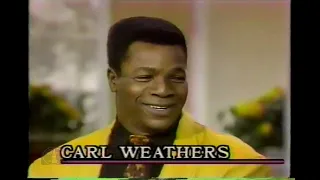 Carl Weathers interview on "Street Justice" "Rocky" - Live with Regis and Kathie Lee 9/18/91