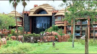 Walt Disney World Vlog | Day 8 | Animal Kingdom Lodge Wanyama Safari | Oct 2019 | Adam Hattan