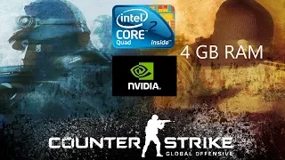 Counter-Strike: Global Offensive - Core 2 Quad Q9550 - Geforce 9500GT - 4 GB Ram