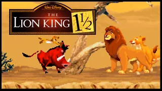 The Lion King 1½ - GBA Playthrough #54 【Longplays Land】