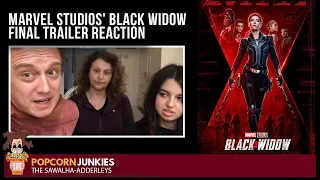 Marvel Studios' BLACK WIDOW (Final Trailer) - The POPCORN JUNKIES Family Reaction