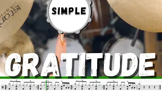 Simple Drums for Gratitude by Brandon Lake