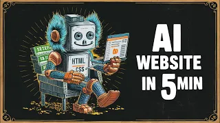 How I Created 🔥FREE Website Using AI in One Prompt