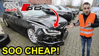 I FOUND A WRECKED AUDI S6 AND GOLF GTI CLUBSPORT AT CAR DEALER!