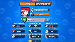 FIRST ever | 60000 | trophies ❤