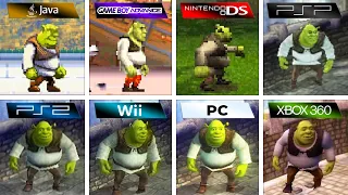 Shrek the Third (2007) All Platforms Comparison (Side by Side!)