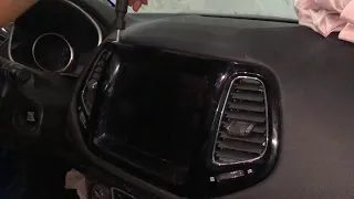Jeep Compass Stereo Removal