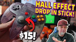 The BEST Retro Controller Just Got BETTER! N64 Japanese Made Hall Effect Analog Stick From Retro-Bit