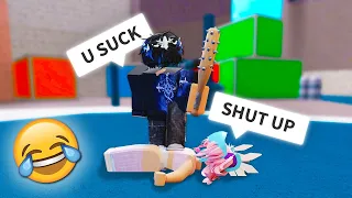 We TARGETED Each Other in ROBLOX MM2