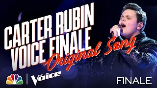 Carter Rubin Sings His Original Song "Up From Here" - The Voice Live Finale Part 1 2020