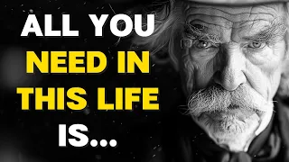 INCREDIBLY POWERFUL MARK TWAIN's Life Lessons Men Learn Too Late In Life