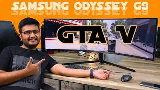 GTA V On A Curved 49 Inch Monitor | Samsung Odyssey G9