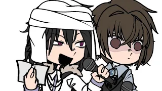 Fyodor singing in Japanese with Dazai