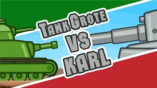 TG vs. Karl | Steel Monsters Attack Ep.7. Cartoons About Tanks