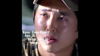 Glenn Kill Count | #TWD #shorts