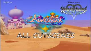 Agrabah ALL CUTSCENES [1080p] | Kingdom Hearts Union X [Cross]