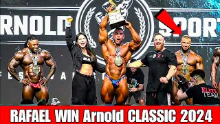 Arnold classic  Brazil 2024 winner 🏆🎉🏆| Rafael Brando win arnold classic brazil 2024